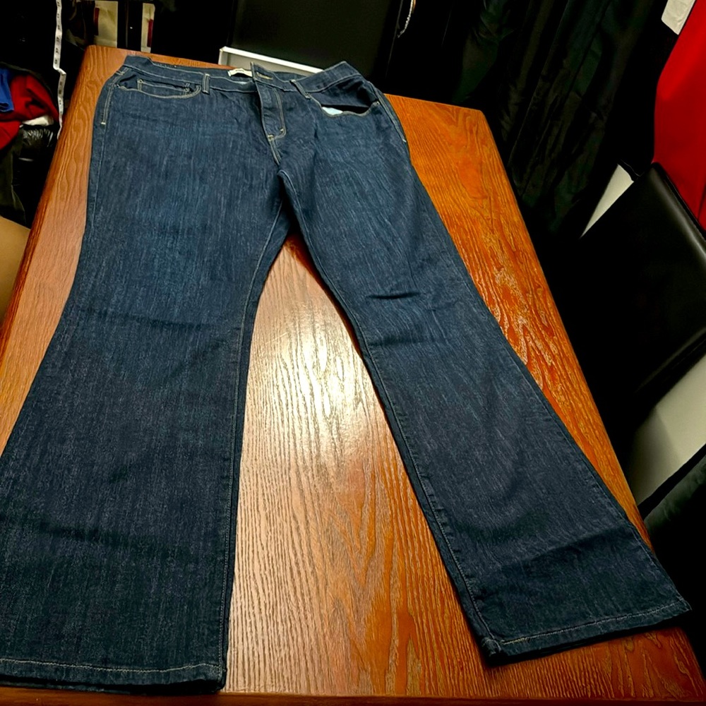 Levi’s blue bootcut 515 jeans women size 14